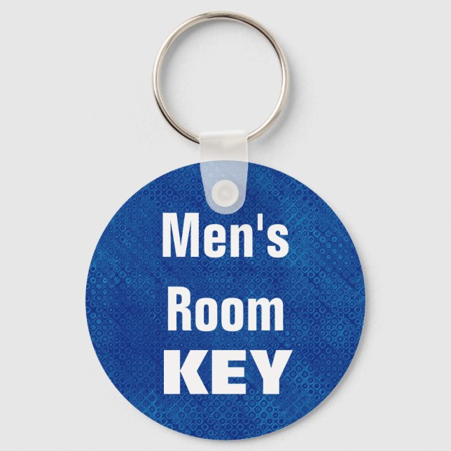 Manar Room Keychain - Blue and Black Nyckelring (Framsida)