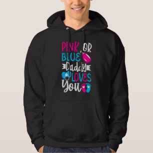 Manar Rosa eller Blå pappa Kärlek... att du ska va Hoodie