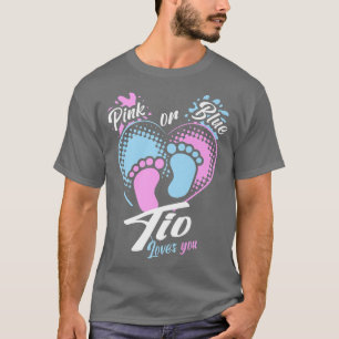Manar Rosa eller Blue Tio Kärlek Du Gender Visa de T Shirt