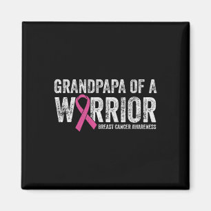 Manar Rosa om bröstcancermedvetenhet Ribbon Grandp Magnet