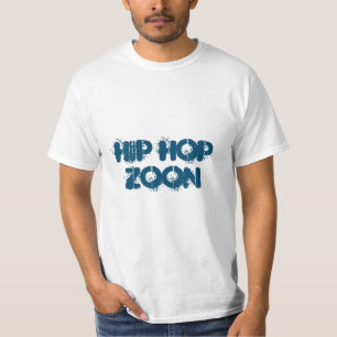 Manar Round Nacke White T-Shirt HIP HOP
