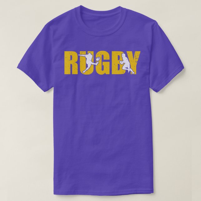 Manar Rugby Player Funny Sports Rugby T Shirt (Design framsida)
