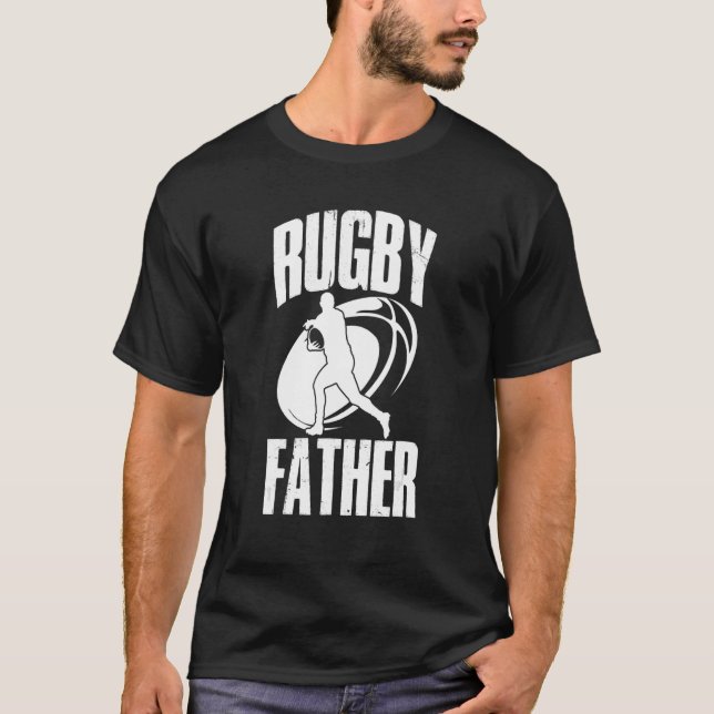 Manar Rugby Sports Rugger League Rugby Far Matta T Shirt (Framsida)
