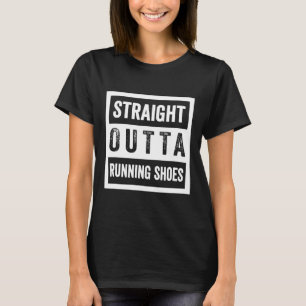 Manar Running Shoes Funny Running T Shirt