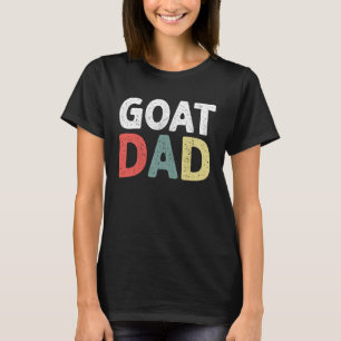 Manar:s djuruppfödardag för Goat Pappa Far T Shirt