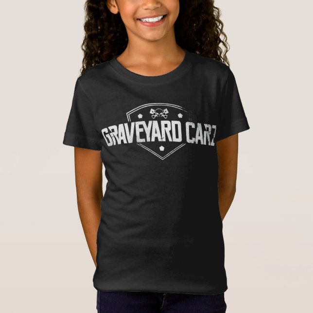 Manar_s Graveyard Carz Logotyp Black T-Shirt Class (Framsida)