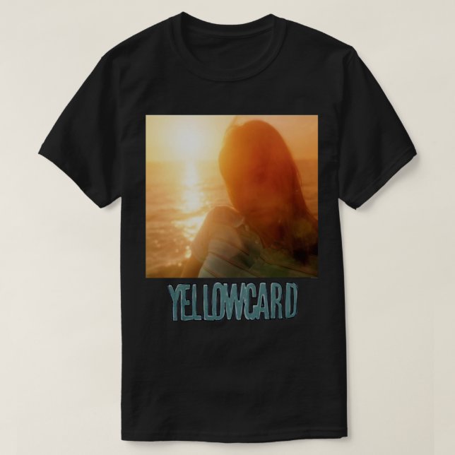 Manar_s Yellowcard Ocean Avenue 34 Sleeve Raglan B T Shirt (Design framsida)