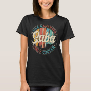 Manar Saba som en farfar, bara en koler Pappa Defi T Shirt