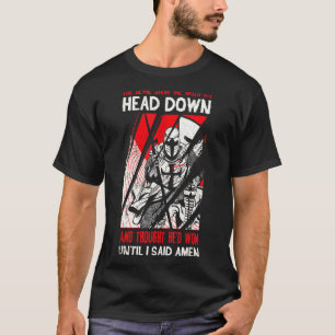 Manar såg mig i Djävulen med huvudet nedåt, trodde T Shirt