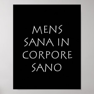 Manar sana in corpore sano poster