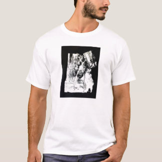 Manar "Sanctum" stencilerar utslagsplatsen Tee Shirt