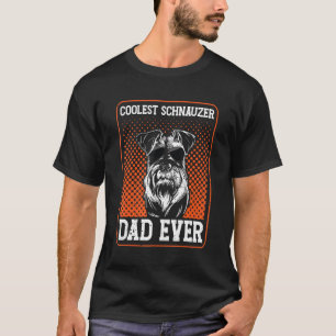 Manar Schnauzer Pappa Hundägare Schnauzer 1 T Shirt