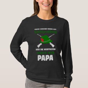 Manar Schützenkönig Pappa Tagning av Party Sports  T Shirt