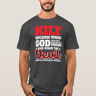 Manar Scottish Kilt Scotsman Kilts T Shirt