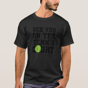 Manar ser dig på tennis Court T Shirt