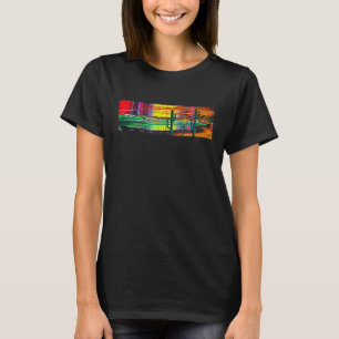 Manar Serape Highway Surfa Art T Shirt