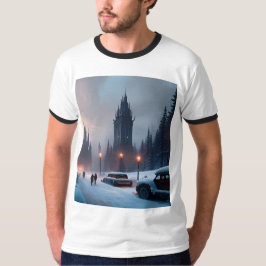 Manar-shirt - A Winter City T Shirt