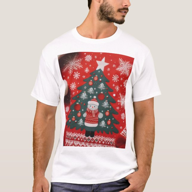 Manar-Shirt chrismas-design T Shirt (Framsida)