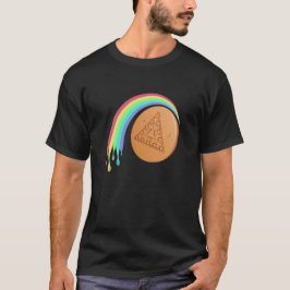 Manar-Shirt Dalgona Triangle Smälter Rainbow T Shirt