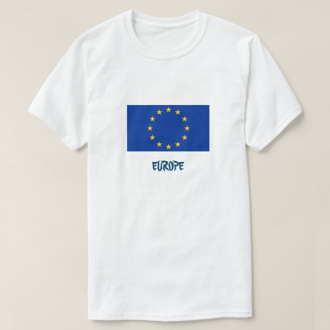 Manar-Shirt Europa T Shirt (Design framsida)