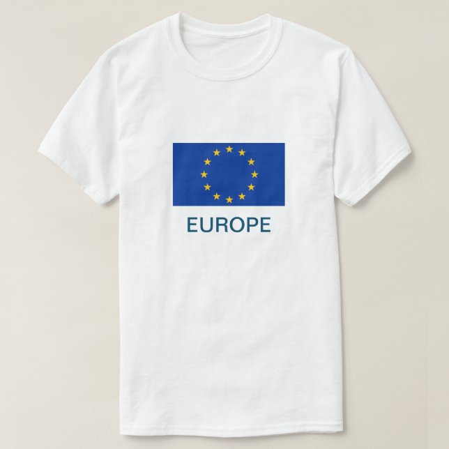 Manar-Shirt Europa T Shirt (Design framsida)