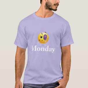 Manar Shirt måndag Emoji Beaten UP Tröja