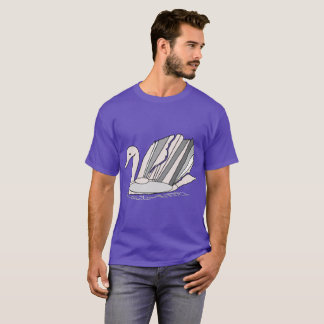 Manar-Shirt med Art Deco Svan T Shirt