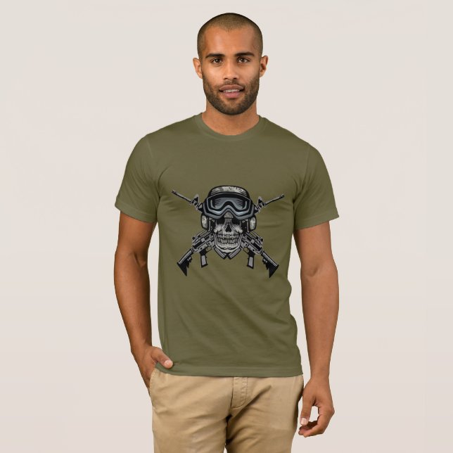 Manar Shirt Milit T (Hel framsida)