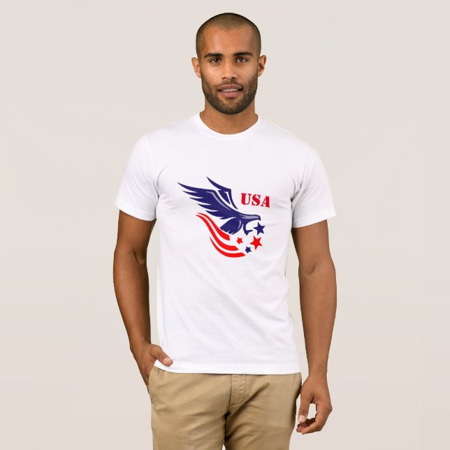 Manar Shirt Militle Eagle T (Hel framsida)