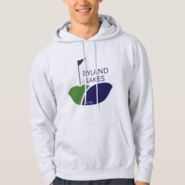 Manar Shirt - Modern Sjö Logotyp (stor) Hoodie (Framsida)