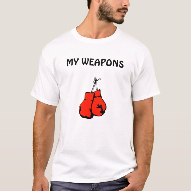 Manar-shirt My Weapons T Shirt (Framsida)