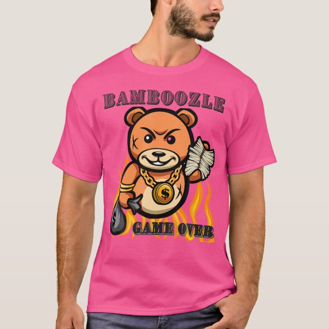 Manar Shirt Rolig tröja Bear Shirt Hip-Skutt Shirt (Framsida)