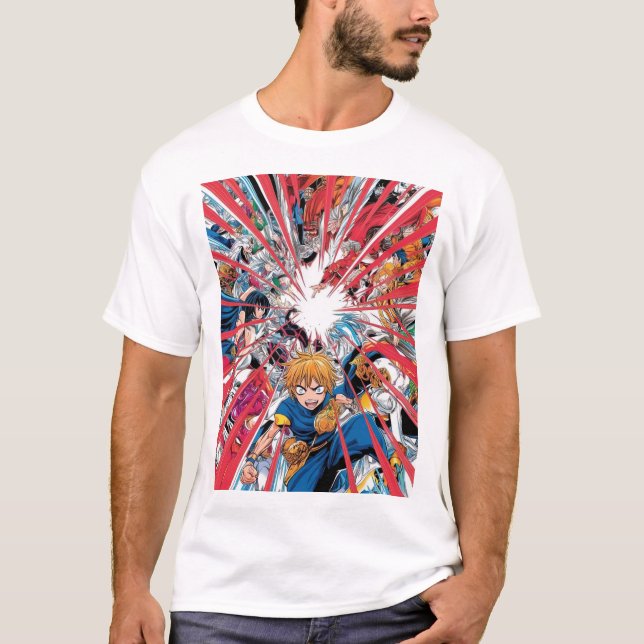 Manar-Shirts ANIME T Shirt (Framsida)