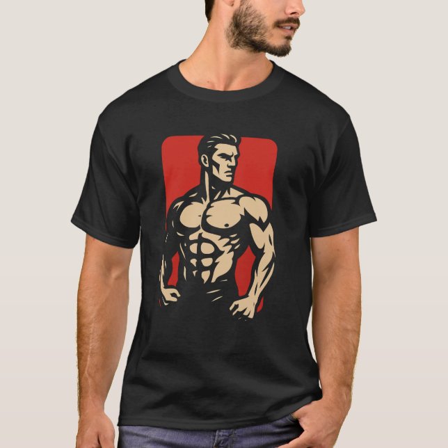 Manar shirt's Black T Shirt (Framsida)