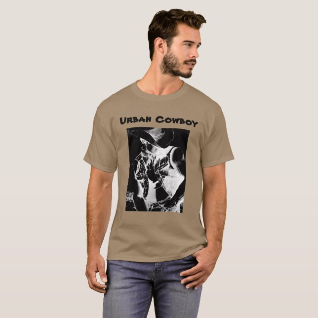 Manar-shirts Manar-shirt Urban Cowboy Tee (Hel framsida)