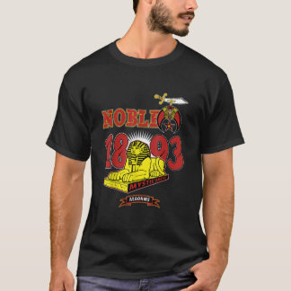 Manar Shriner Noble Mystic Shrine 1893 AEAONMS Sph T Shirt