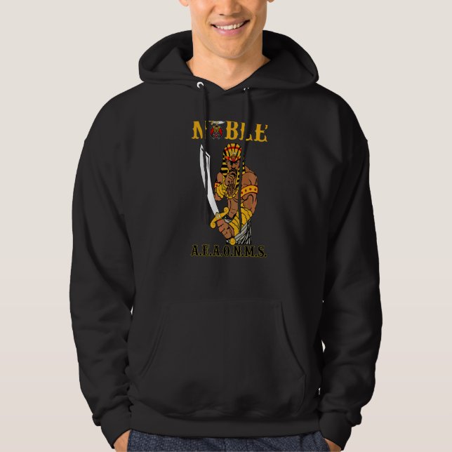 Manar Shriner Noble Pharaoh Mason Ph Shriner Aeaon Hoodie (Framsida)