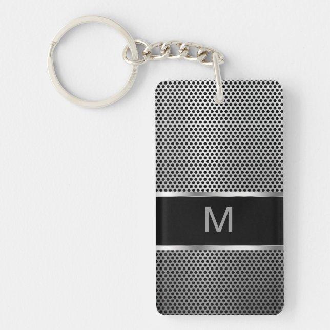 Manar sida Keychain för Monogram två (Framsidan)