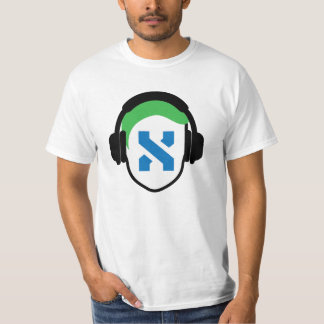 Manar sidskjorta 2 för XeNoMaK logotyp T Shirt