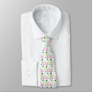Manar silketie, blommor, pastell slips