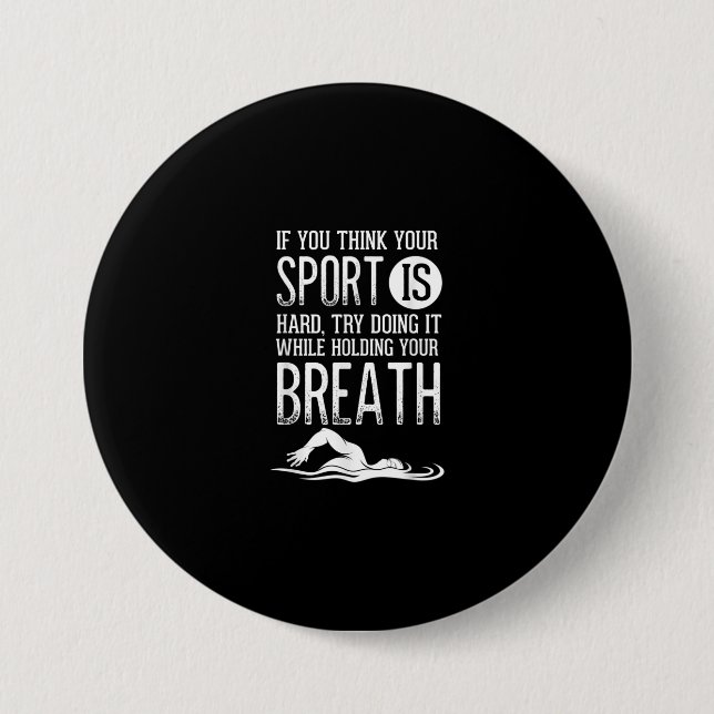 Manar Simma Swimmer Swimming Sport Practice Knapp (Framsida)