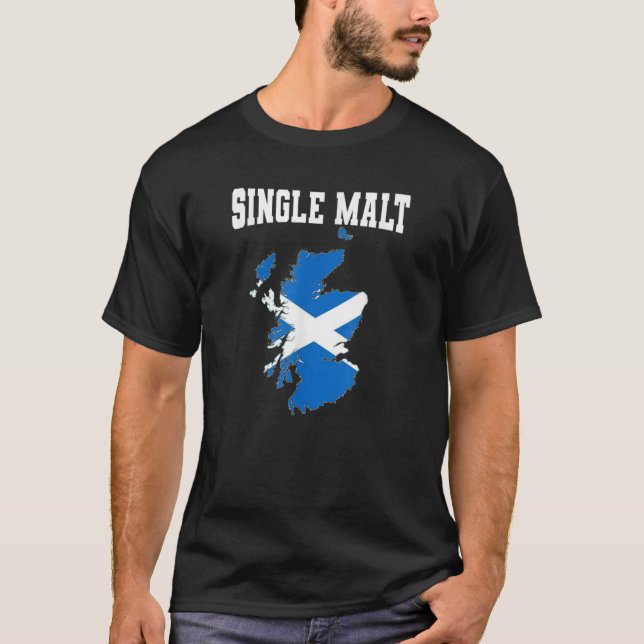 Manar Single Malt Whisky Scotch Älskare Scotland F T Shirt (Framsida)