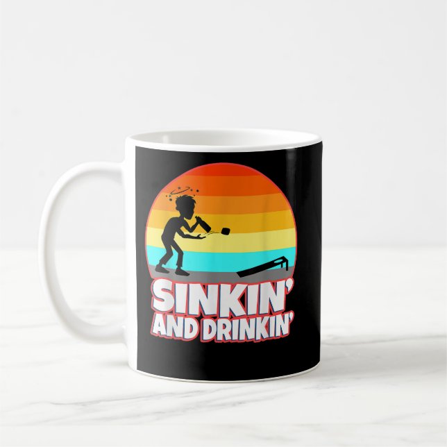 Manar Sinkin och drickskornhål Kaffemugg (Vänster)
