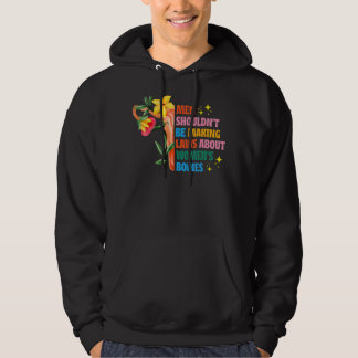 Manar ska inte Skapar lagar projicerade feministis Hoodie