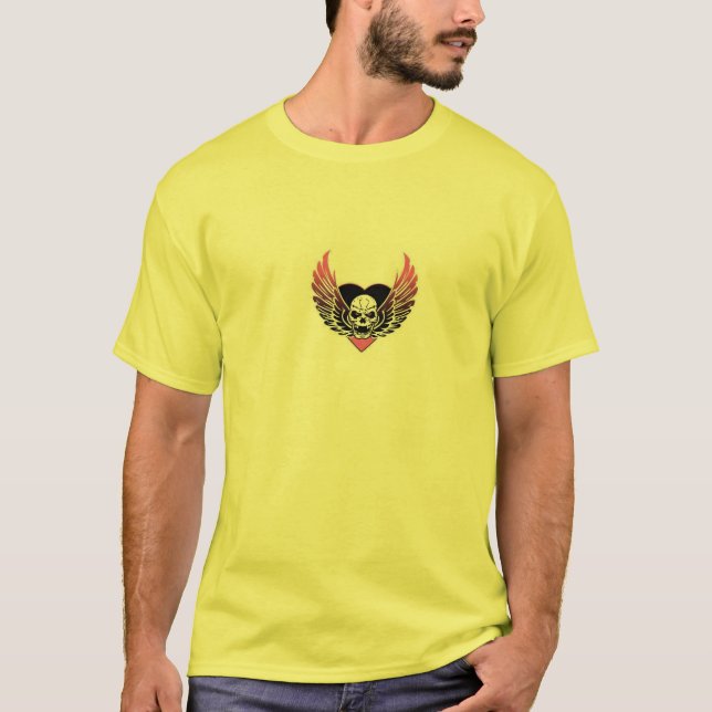 Manar skalleT-tröja Tee Shirt (Framsida)