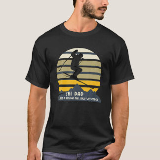 Manar Ski Pappa Funny Winter Sport Skiing Ski Gift T Shirt