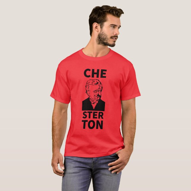 Manar skjorta för Chesterton utslagsplats T Shirt (Hel framsida)