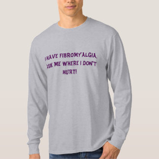 Manar skjorta för Fibromyalgiautslagsplats Tee Shirt