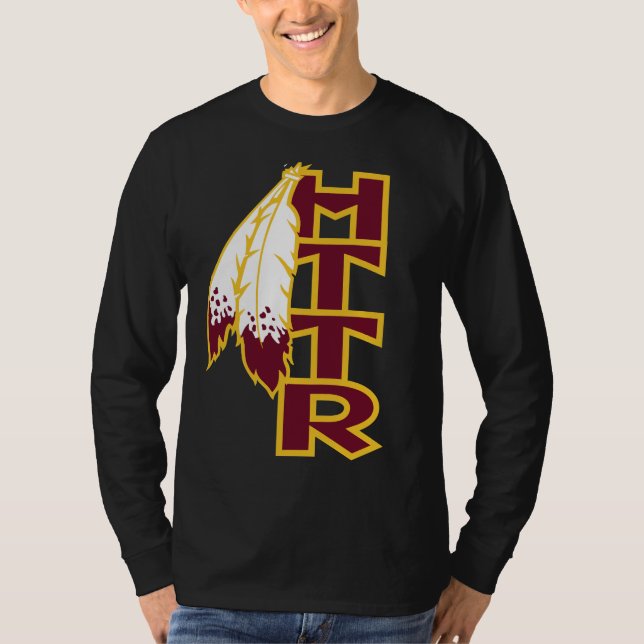 Manar skjorta för långärmad HTTR Tee Shirt (Framsida)