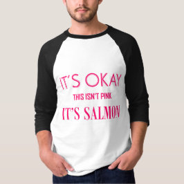 Manar skjorta för laxrosor t shirt